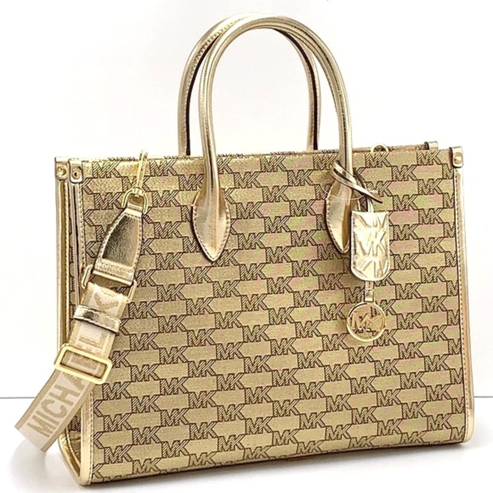 Michael Kors Medium Mirella EW Tote Bag Crossbody Shoulder Handbag NWT - Picture 4 of 16